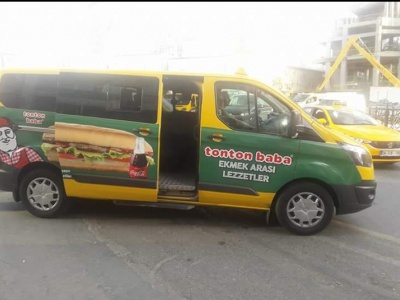 Dolmuş Giydirme Reklamları