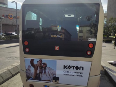 Minibüs Giydirme Reklamları