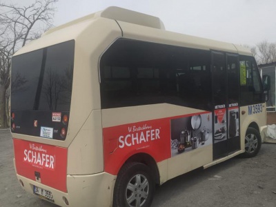 Minibüs Giydirme Reklamları