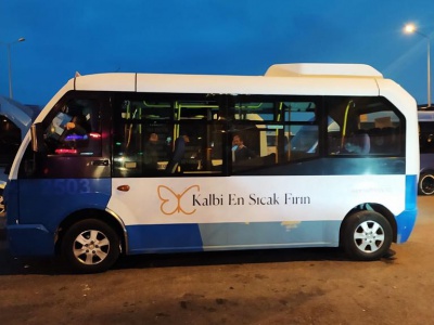 Minibüs Giydirme Reklamları