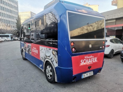 Minibüs Giydirme Reklamları