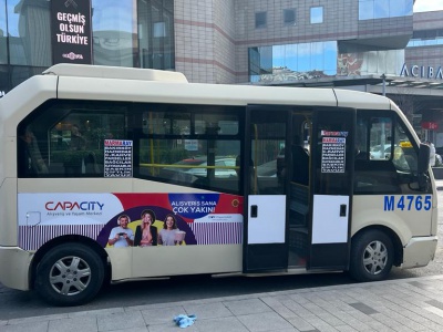 Minibüs Giydirme Reklamları