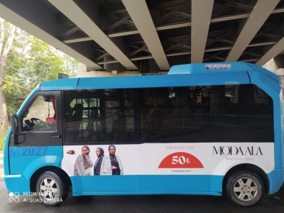 Minibüs Giydirme Reklamları