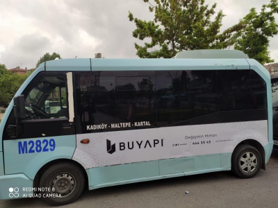Minibüs Giydirme Reklamları
