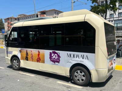 Minibüs Giydirme Reklamları