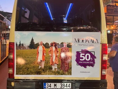 Minibüs Giydirme Reklamları