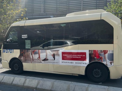 Minibüs Giydirme Reklamları