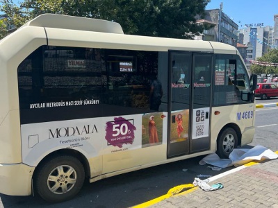 Minibüs Giydirme Reklamları