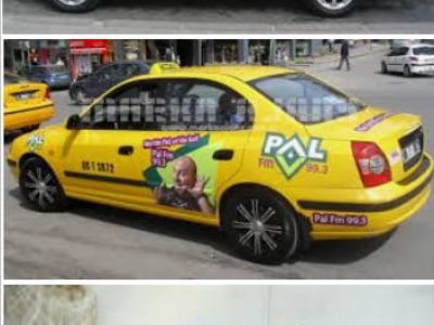 Taksi Giydirme Reklamları
