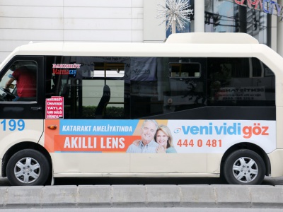 Minibüs Giydirme Reklamları