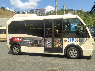 Minibüs Giydirme Reklamları