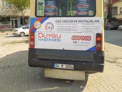 Minibüs Giydirme Reklamları